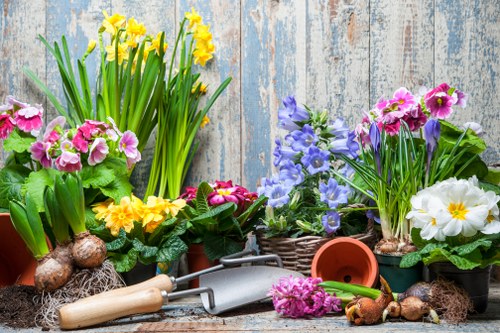 Site safety planning during a Westham landscaping job